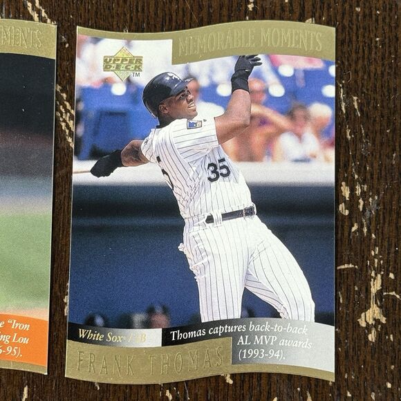 1997 Upper Deck Baseball Memorable Moments Full 10 Card Set NM Griffey Ripken - Picture 5 of 10